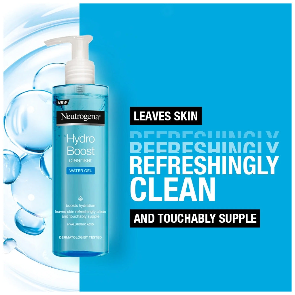Neutrogena Hydro Boost Cleanser Water Gel, 200ml