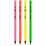 Deli Neon HB Graphite Pencils – Pack of 12 Pencils