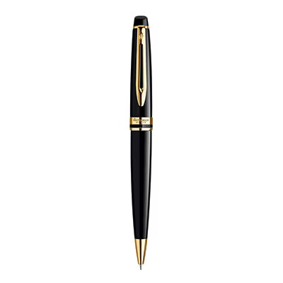 Waterman Expert Black GT Ballpoint Pen – Premium Writing Instrument