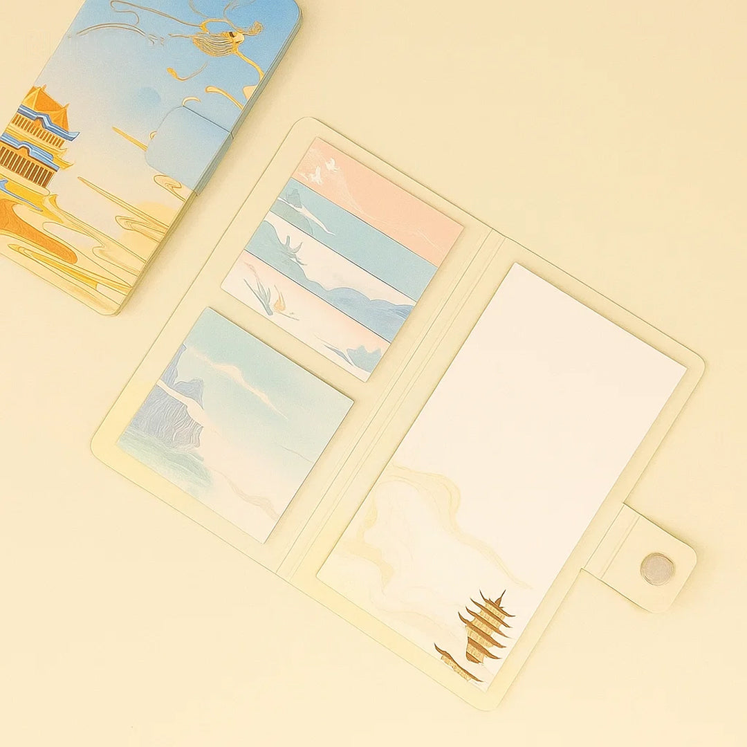 M&G Dreamy Palace Magnetic Book - Sticky Note Set Single Piece