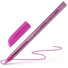 Schneider Vizz Ballpoint Pen — pink (Medium Tip, Gelco® Technology)
