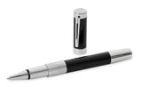 Waterman Elegance Rollerball Pen – Black with Silver Trim